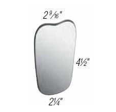 X-Long (Child) Riofoto Rhodium Mirror